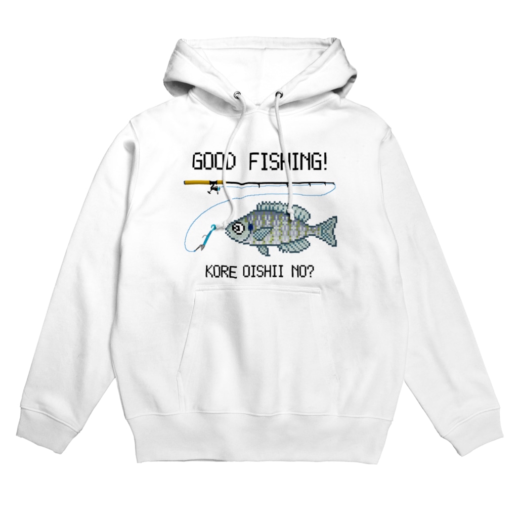 Discover Good Fishing メンズ レディース パーカー ブルーギル