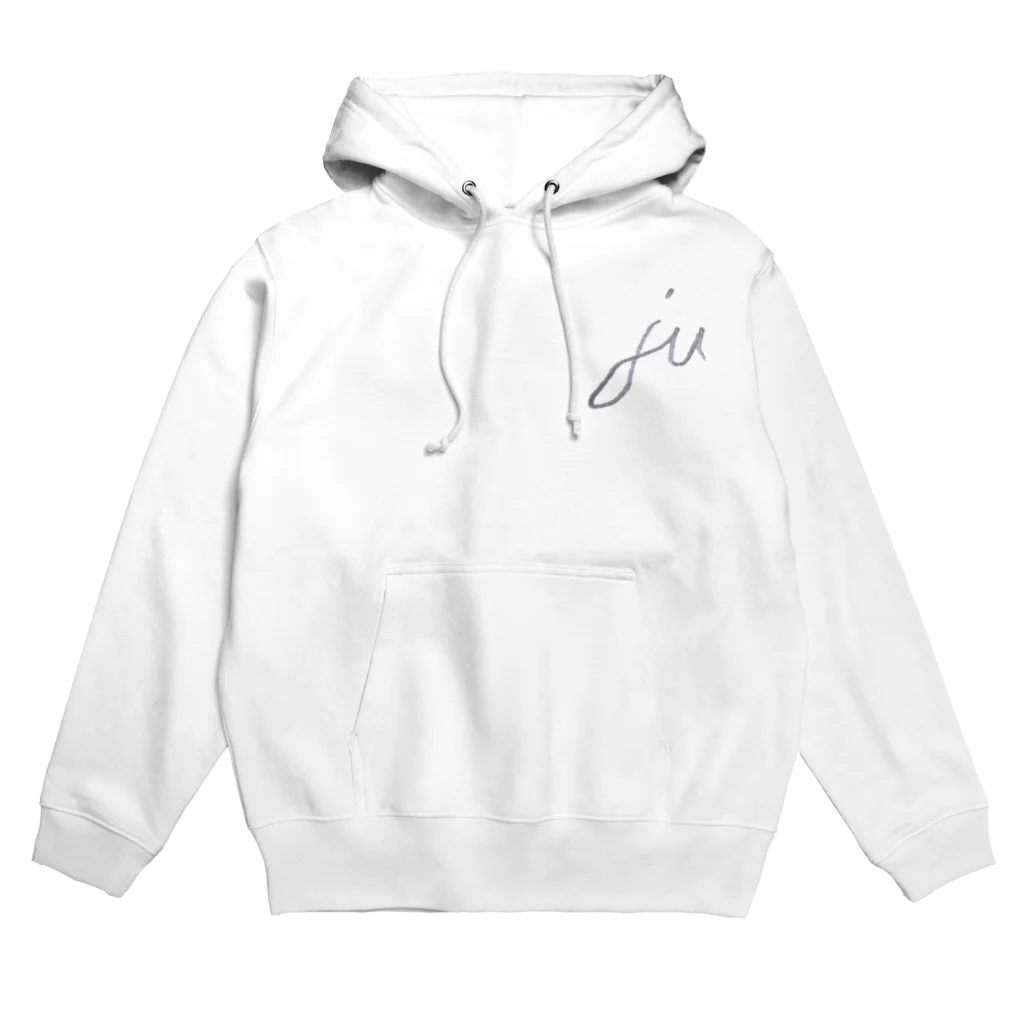 juの「ju」 pullover hoodie (バックプリント無し) パーカー