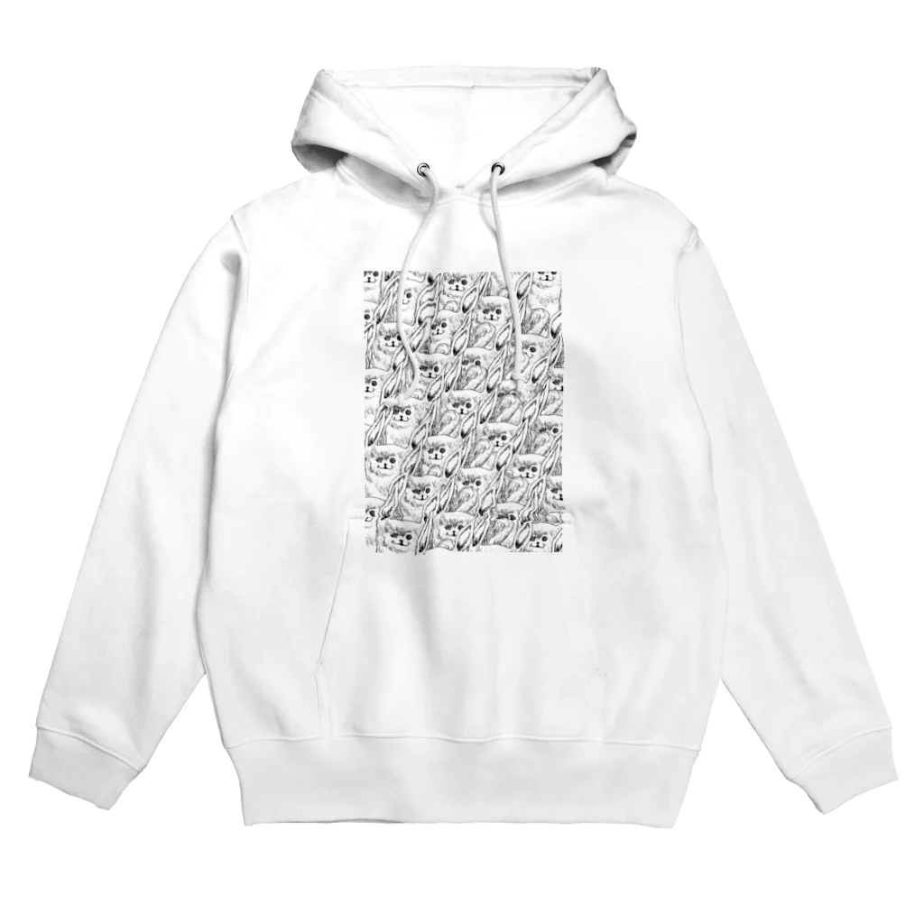 青のりショップの猫2 Hoodie