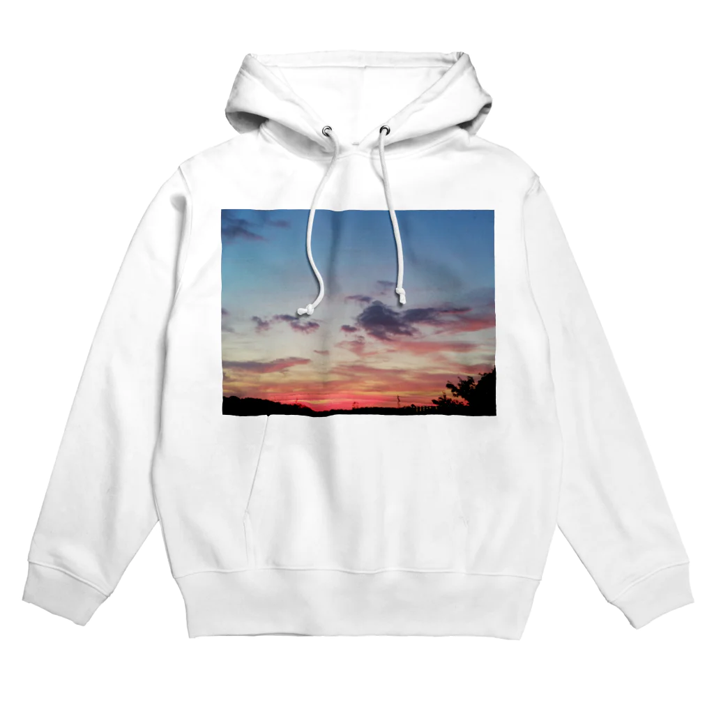 西園寺 颯斗の夕焼け雲 Hoodie