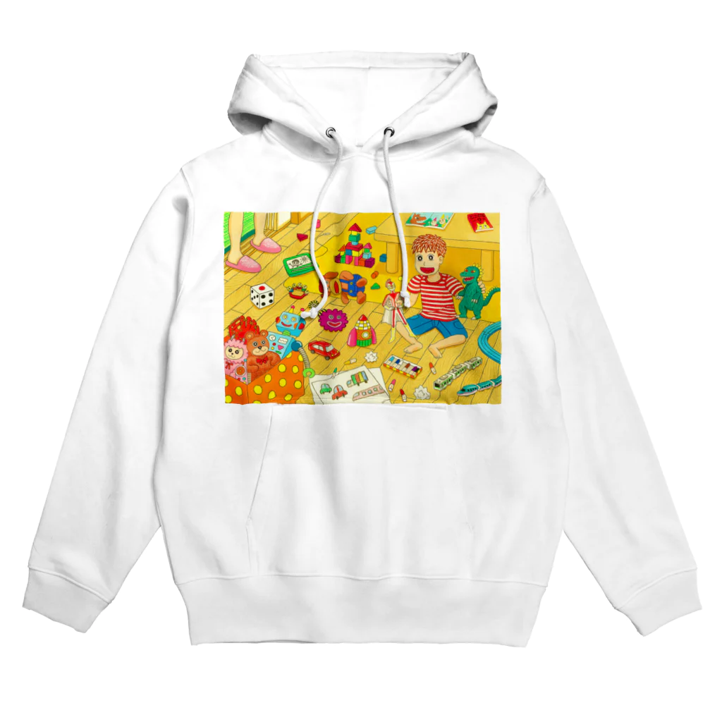 tamtamlandのボクはおもちゃの世界の住人 Hoodie