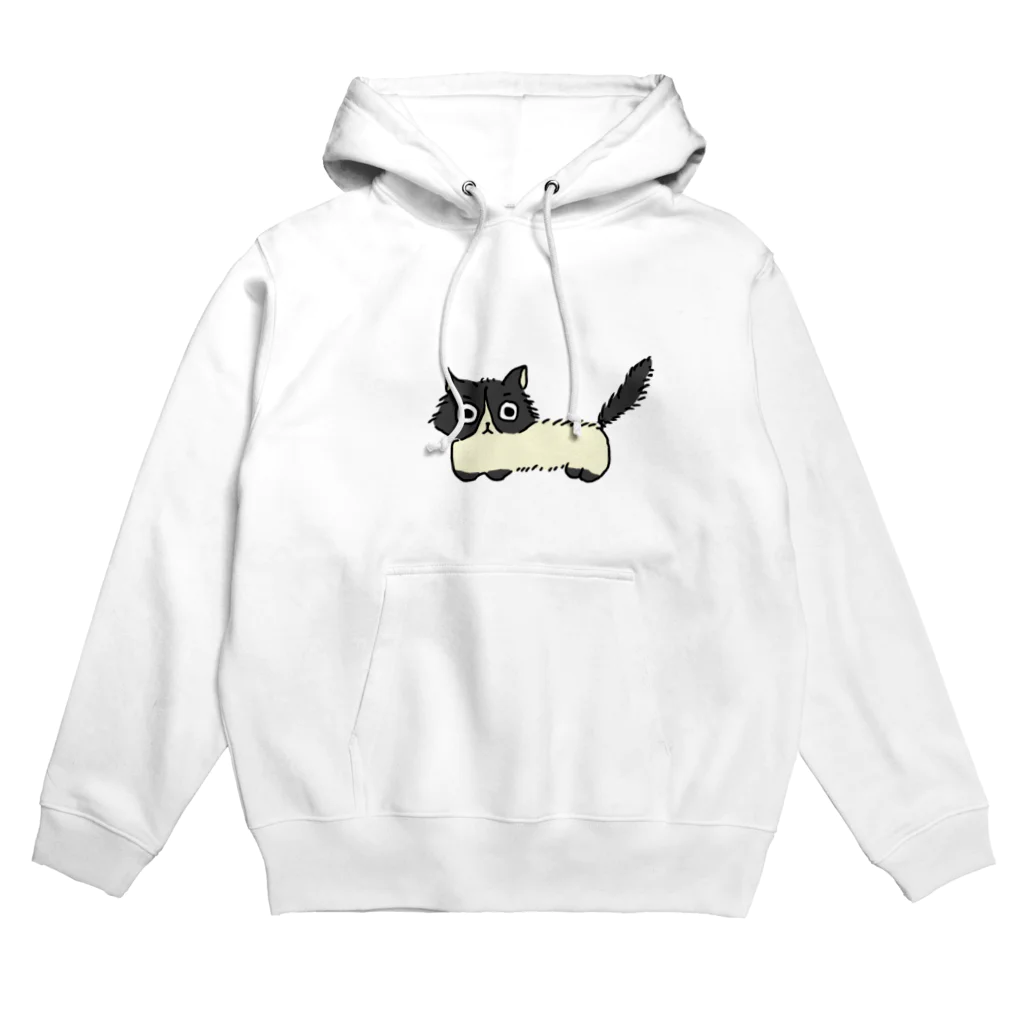 おもち屋さんの白黒ねこのうめ吉 Hoodie