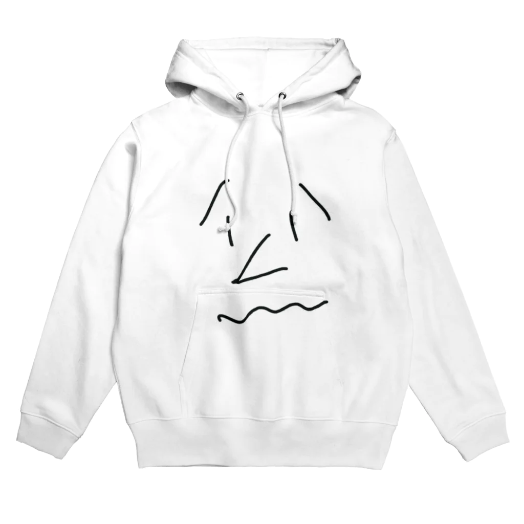 No one knows.の気まずい顔くん Hoodie