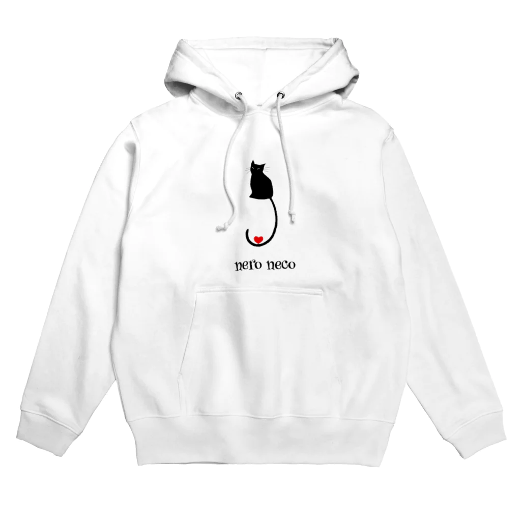 Fiore Laboのneronecoハートシリーズ Hoodie