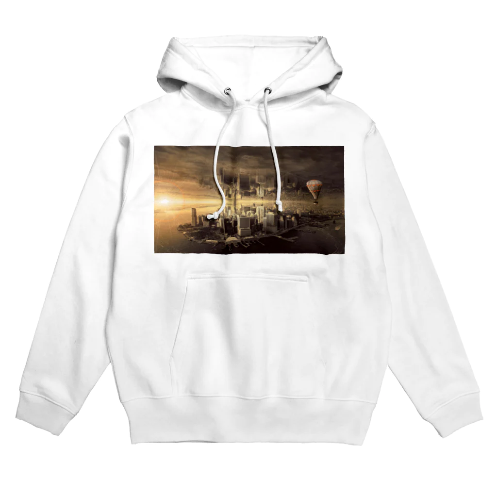 Sakura-yuanの反転した街 Hoodie