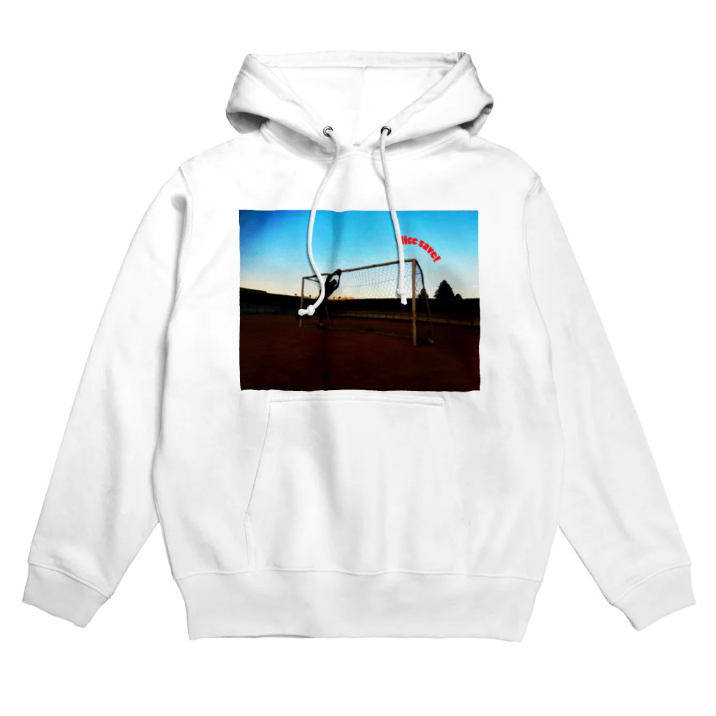 akiyanのNice save!  サッカー Hoodie