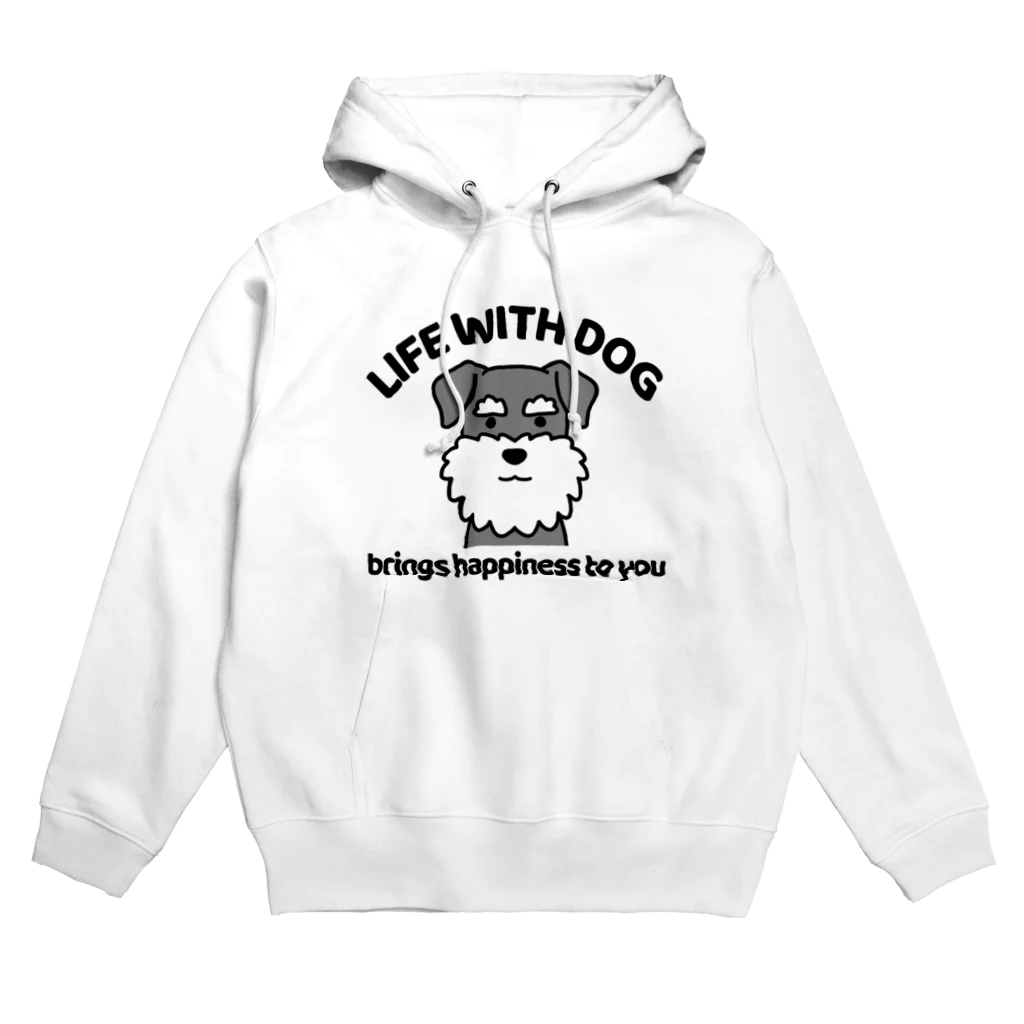 efrinmanの犬と共に（シュナウザー） Hoodie