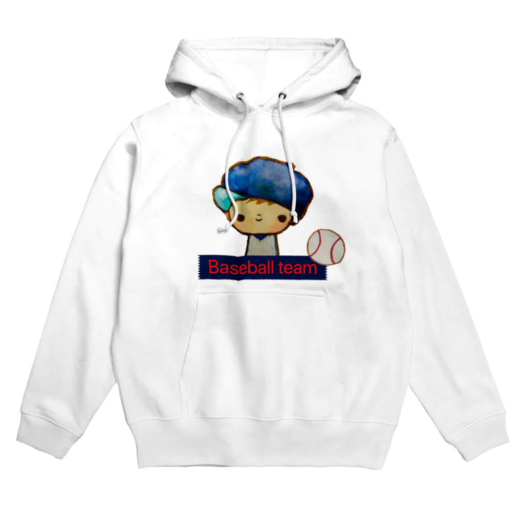 moko yuzuの野球チーム Hoodie