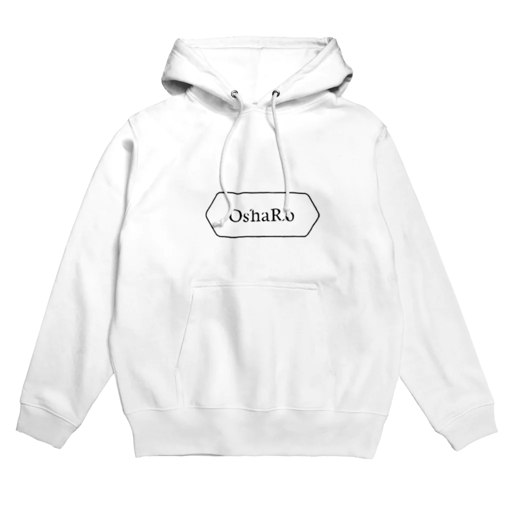 OshaRoのOshaRoロゴパーカー(黒字) Hoodie