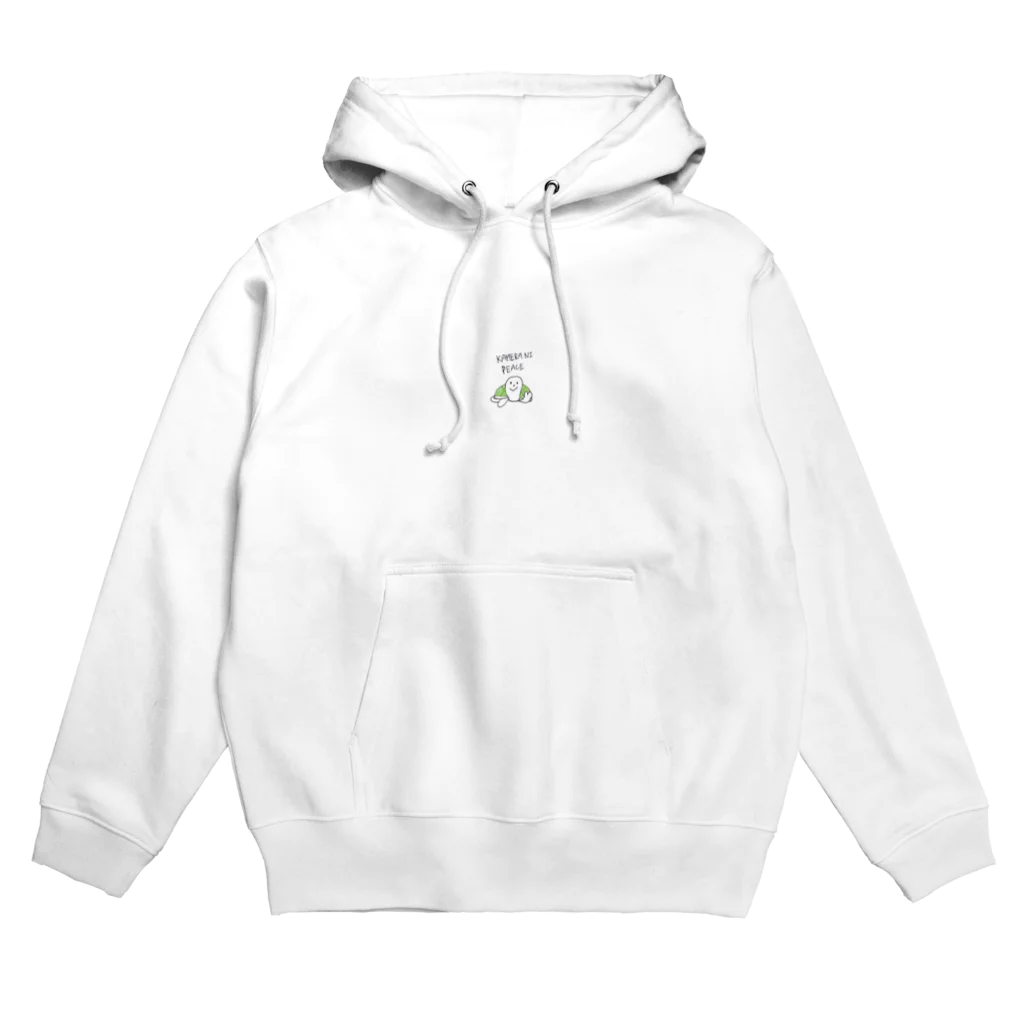 yukaのゆるグッズたちのKAMERA NI PEACE Hoodie