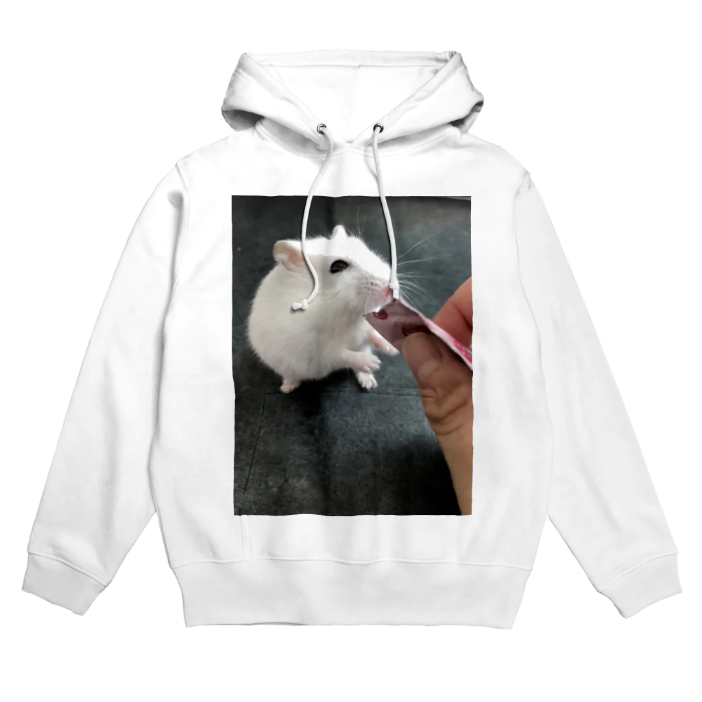 rirakkuma25のハムスターのゆきみ Hoodie