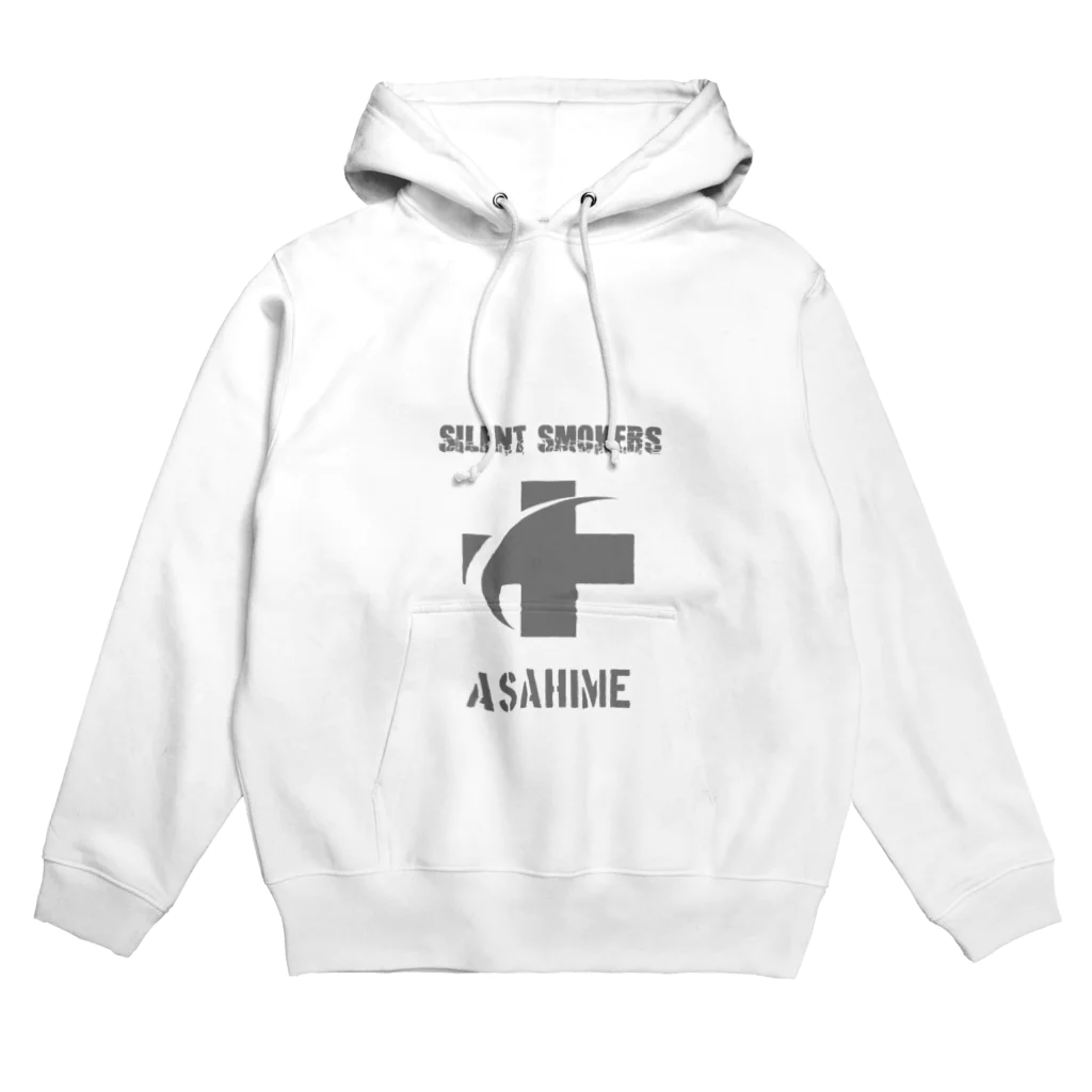 head_shop_asahime_marijuanaのsilent smoker Hoodie