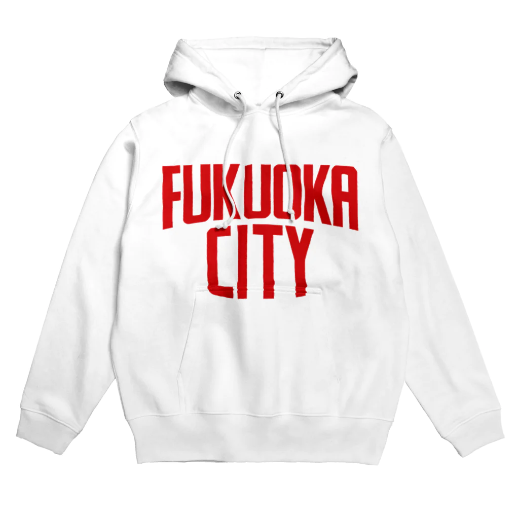 福岡Tシャツ通販サイトの福岡シティTシャツ（レッドロゴ） Hoodie