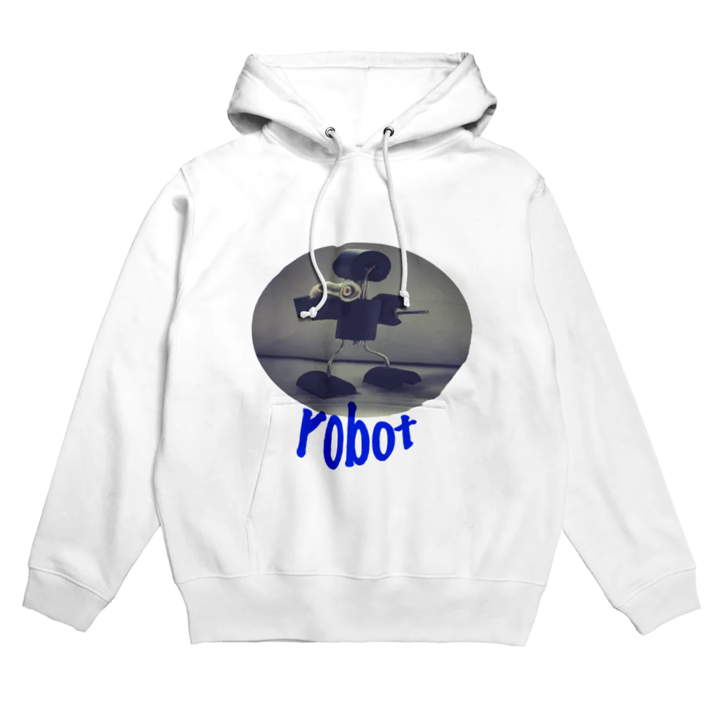 赤色の国のロボットくん Hoodie