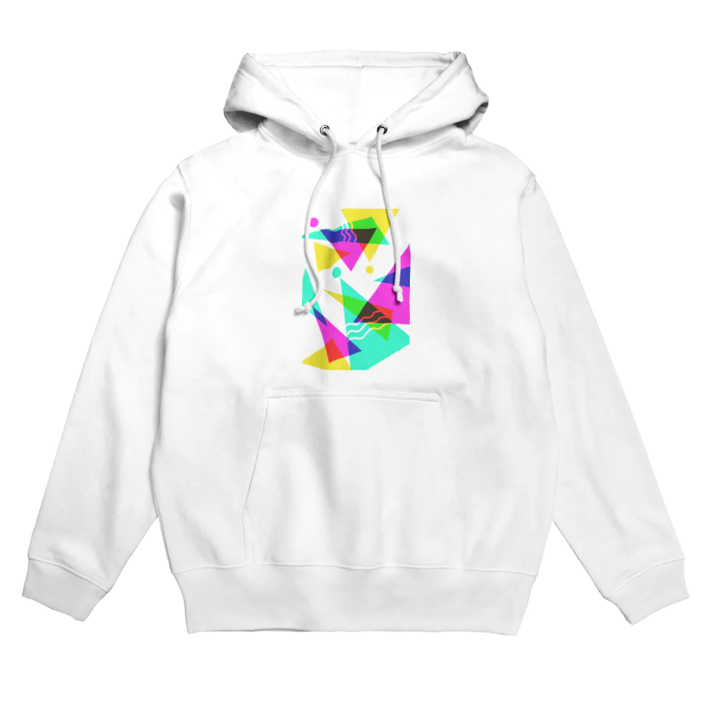 てんぷるしょっぷのカラフル三角 Hoodie