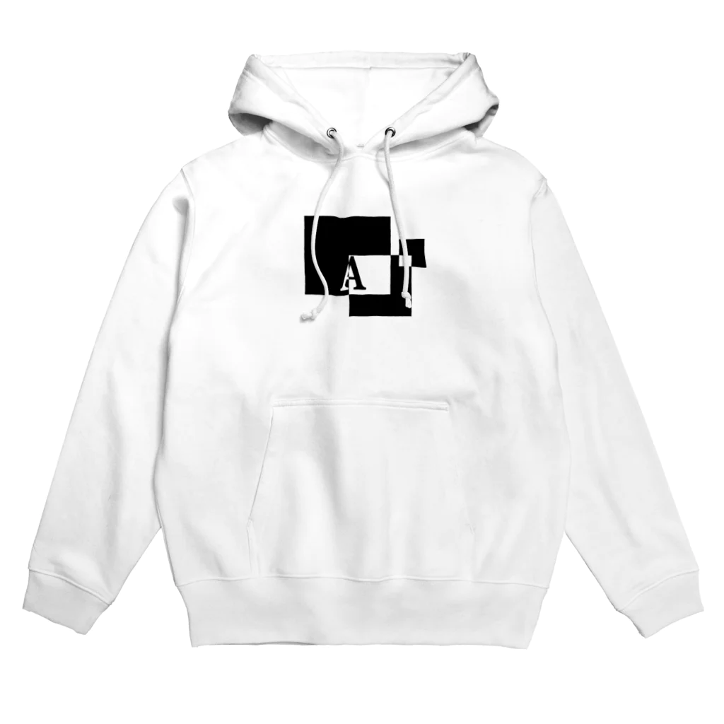 シンプルデザイン：Ｔシャツ・パーカー・スマートフォンケース・トートバッグ・マグカップのシンプルデザインアルファベットＡ Hoodie