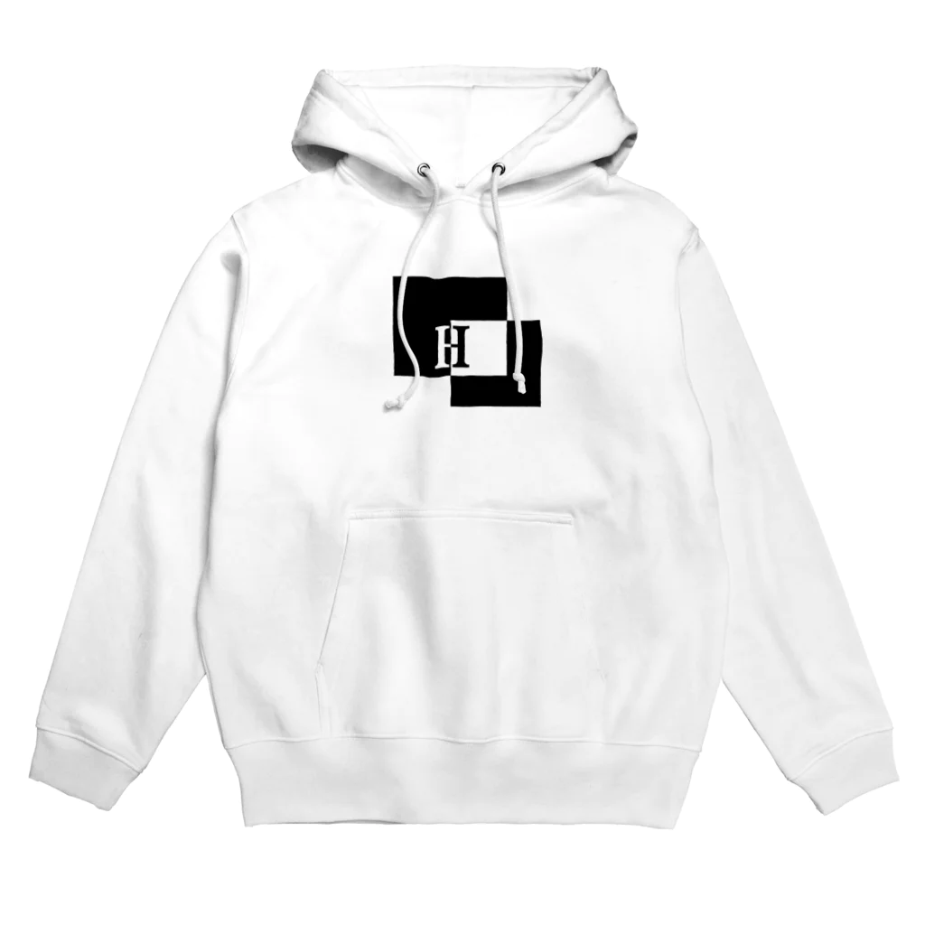 シンプルデザイン：Ｔシャツ・パーカー・スマートフォンケース・トートバッグ・マグカップのシンプルデザインアルファベットH Hoodie