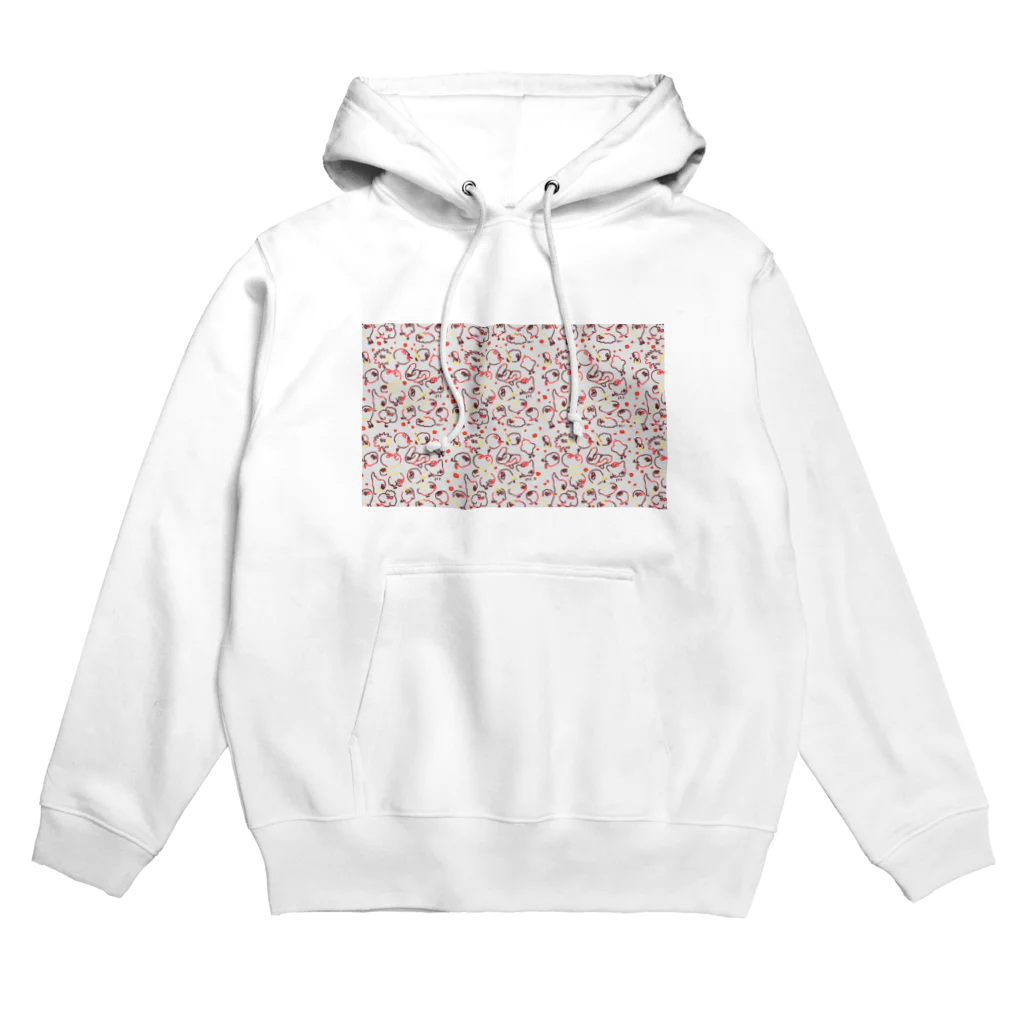 IKARARII イカラリーの沢山のちょぴ2 鳥さんみたいなイキモノ Hoodie