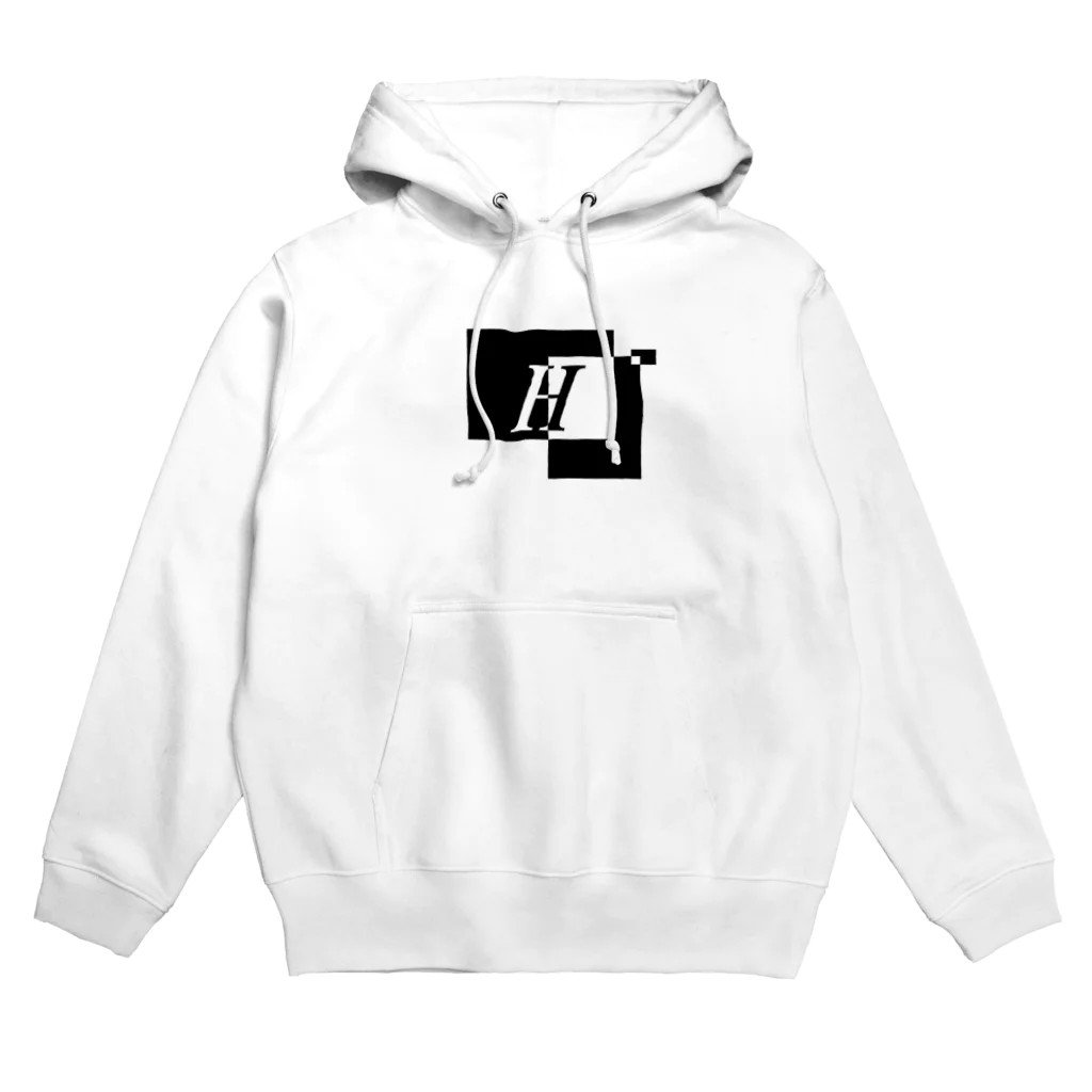 シンプルデザイン：Ｔシャツ・パーカー・スマートフォンケース・トートバッグ・マグカップのシンプルデザインアルファベットH Hoodie