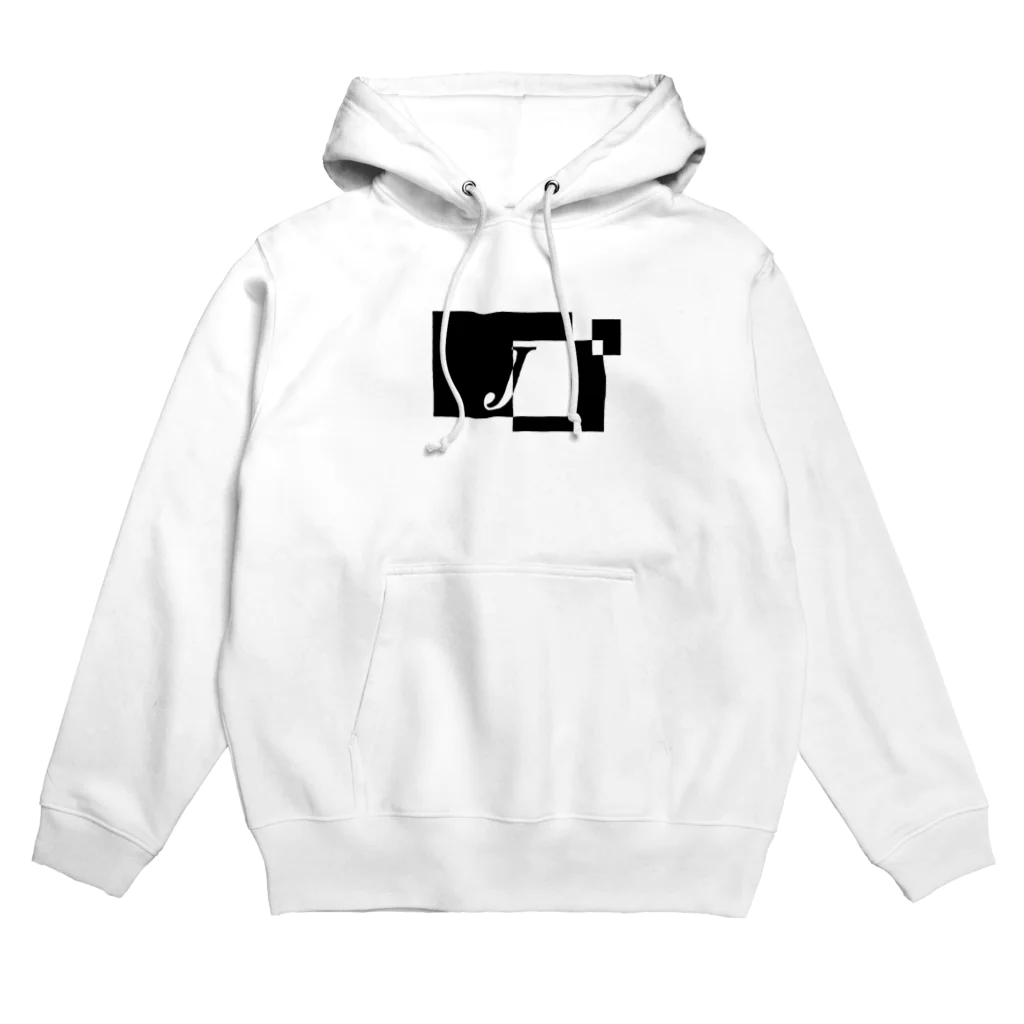 シンプルデザイン：Ｔシャツ・パーカー・スマートフォンケース・トートバッグ・マグカップのシンプルデザインアルファベットJ Hoodie