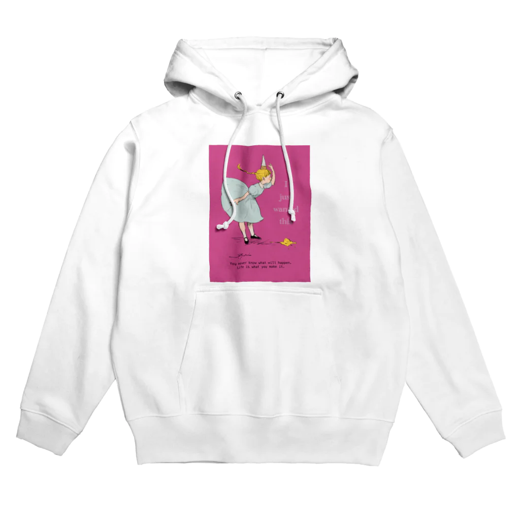 くらはしれいの人生を楽しむ女の子 Hoodie