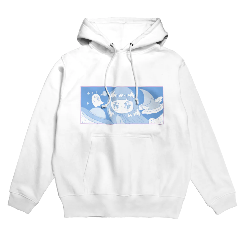 ningen(ニンゲン)の女の子とポヨポヨ星人 Hoodie