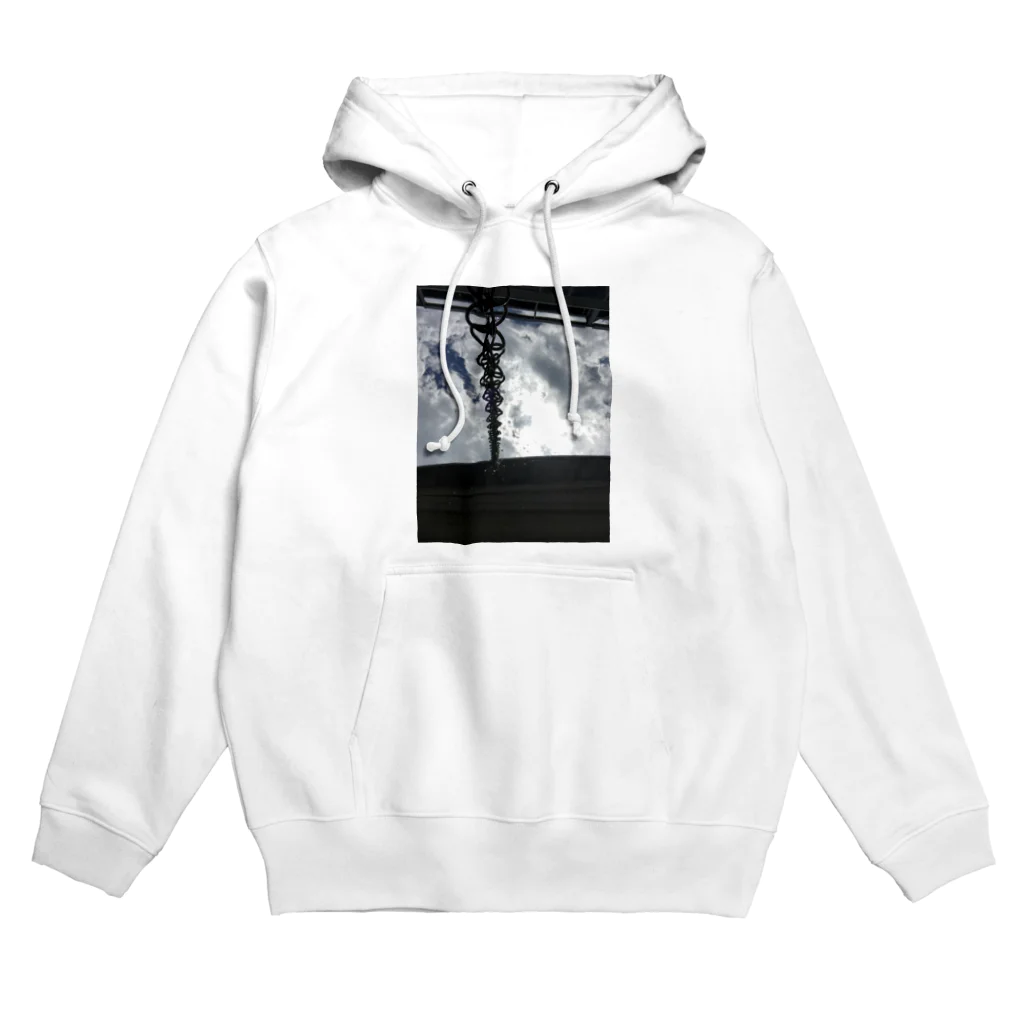 RyoY_ArtWorks_GalleryのSunLight_Chain_Water_SKY Hoodie