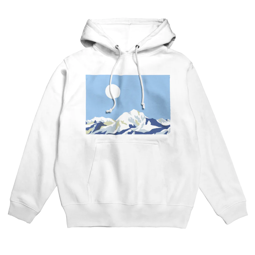 津田のゆきやまパーカー Hoodie