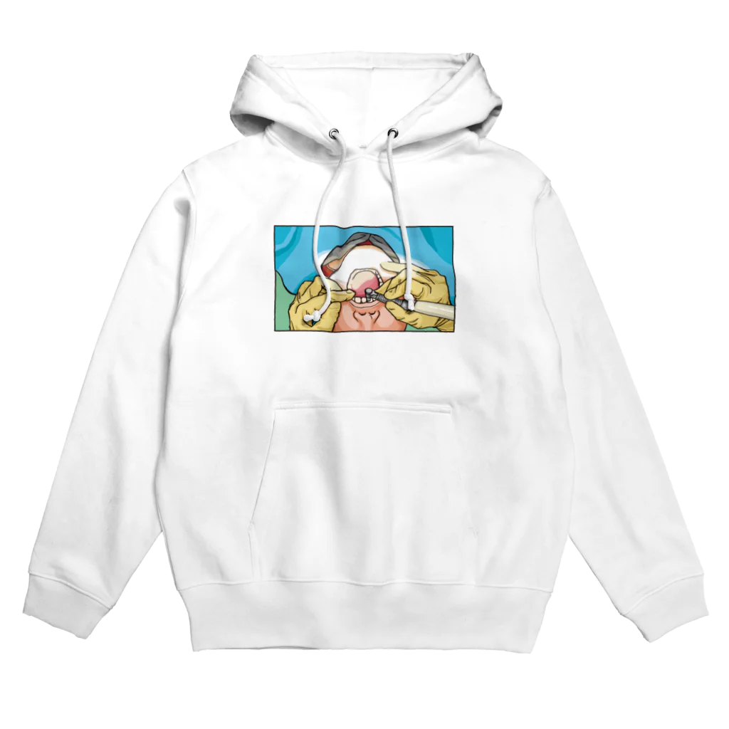 shake_doronの「Dentist」表裏 Hoodie