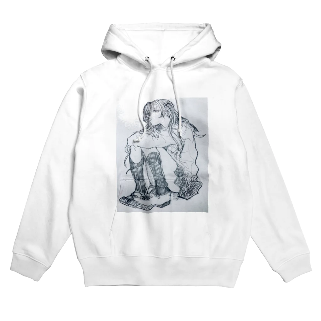 酢酸のおんなのこ Hoodie