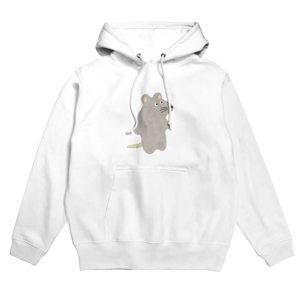 ミドリノネズミのはいいろのねずみ Hoodie