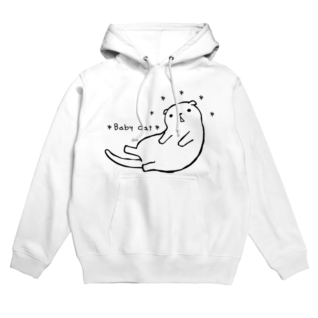 水マキオの赤ちゃん猫 Hoodie