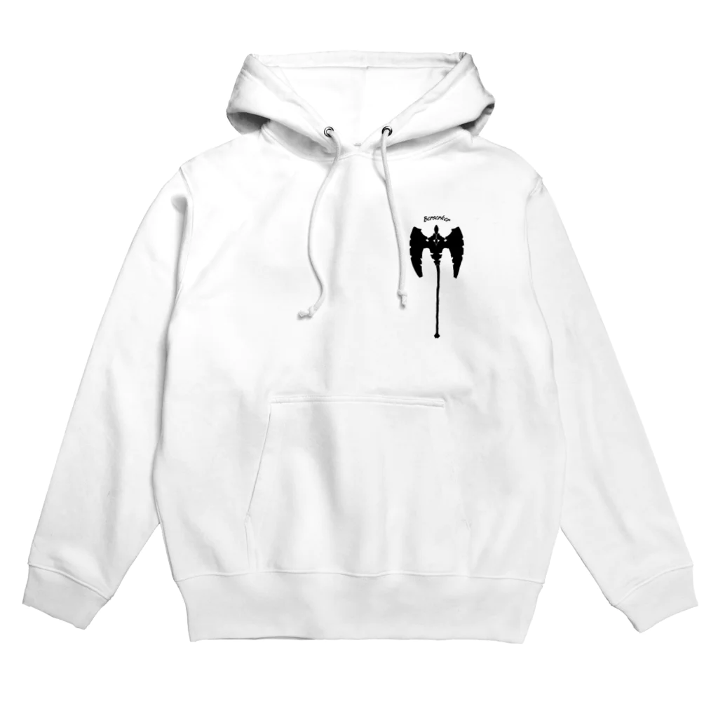 Studio Originの"Berserker" バーサーカー_White Hoodie