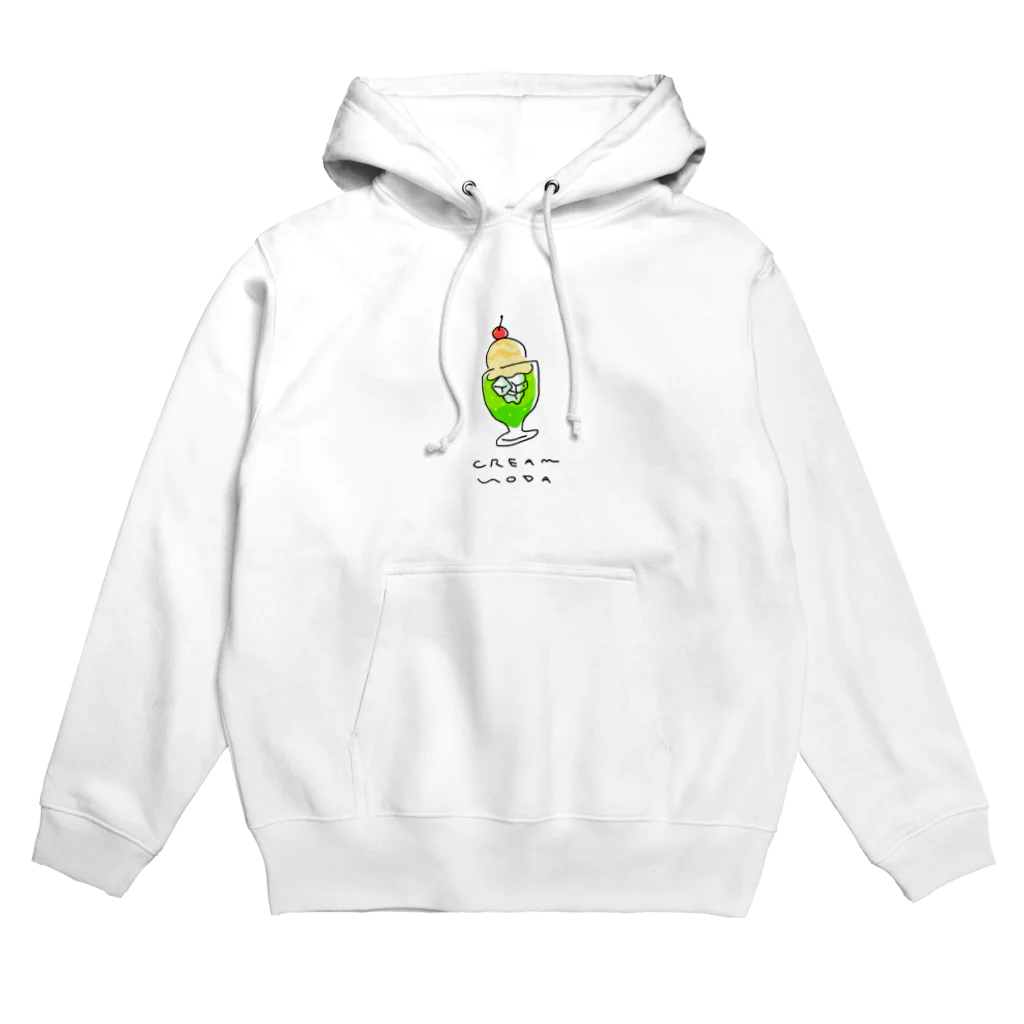 1885工房のクリームソーダ メロン味 Hoodie