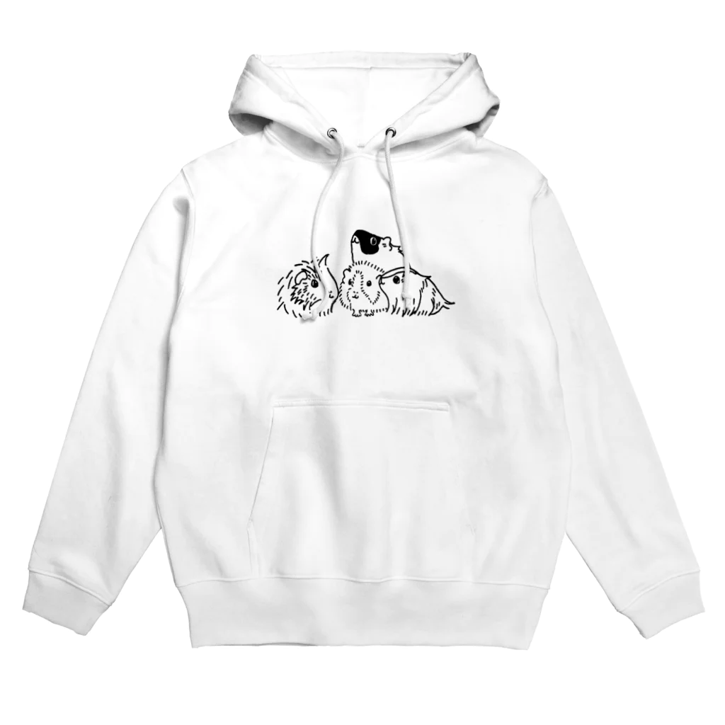 Shioriの4匹のぷいぷいたち Hoodie