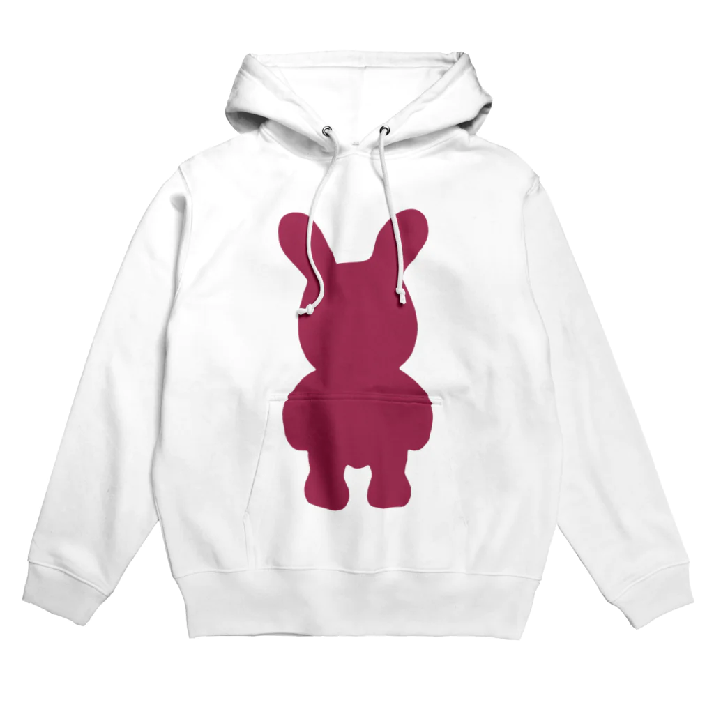 ピンクうさぎのたぶんセーフ Hoodie