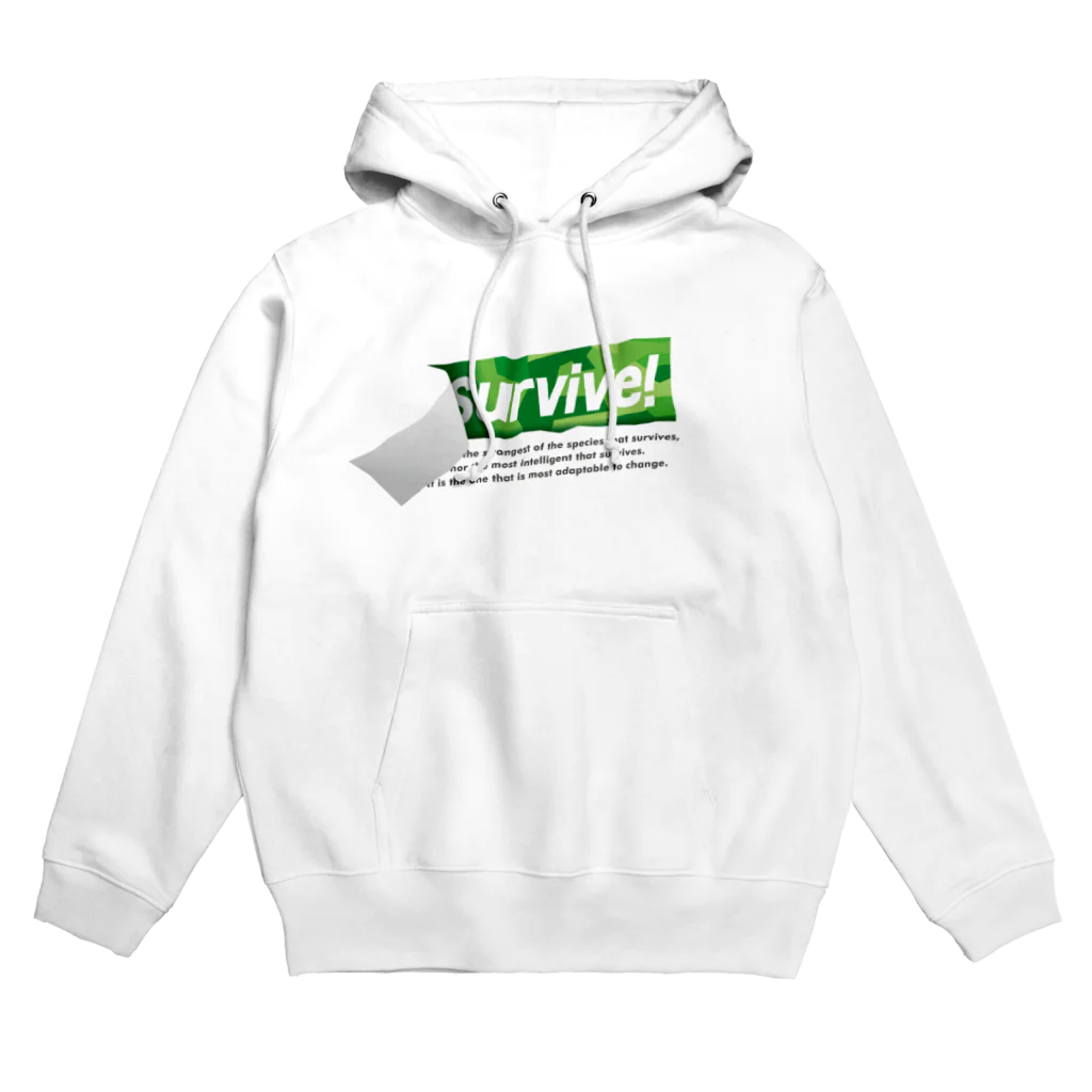 カワズケイのsurvive! 2nd Hoodie