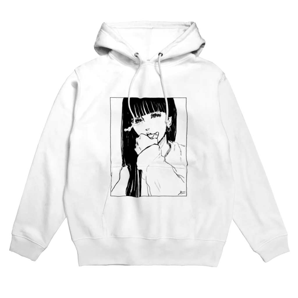 仔羊 めえの気まぐれガール Hoodie