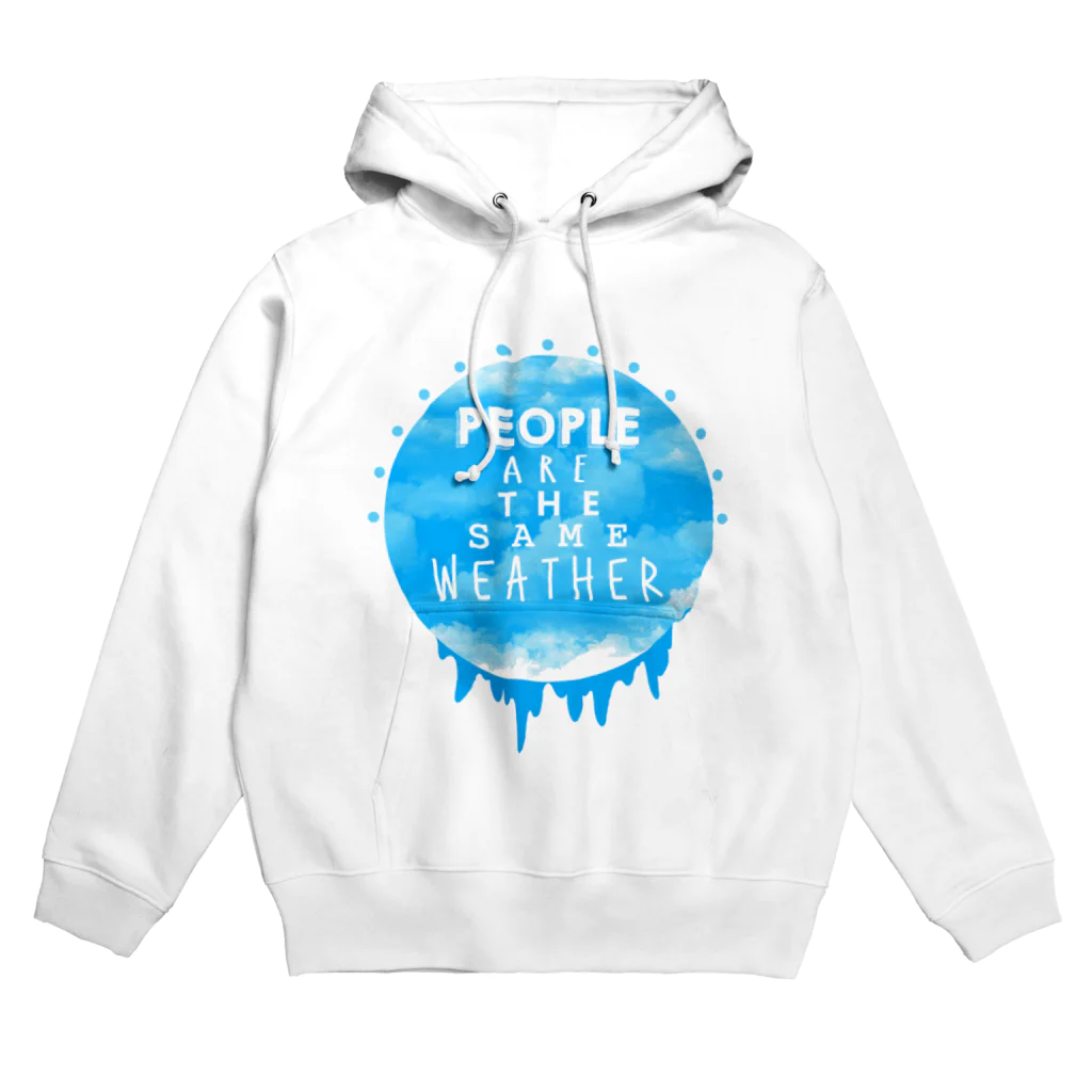 ZEEQ Designsのpeople are the same weather Hoodie