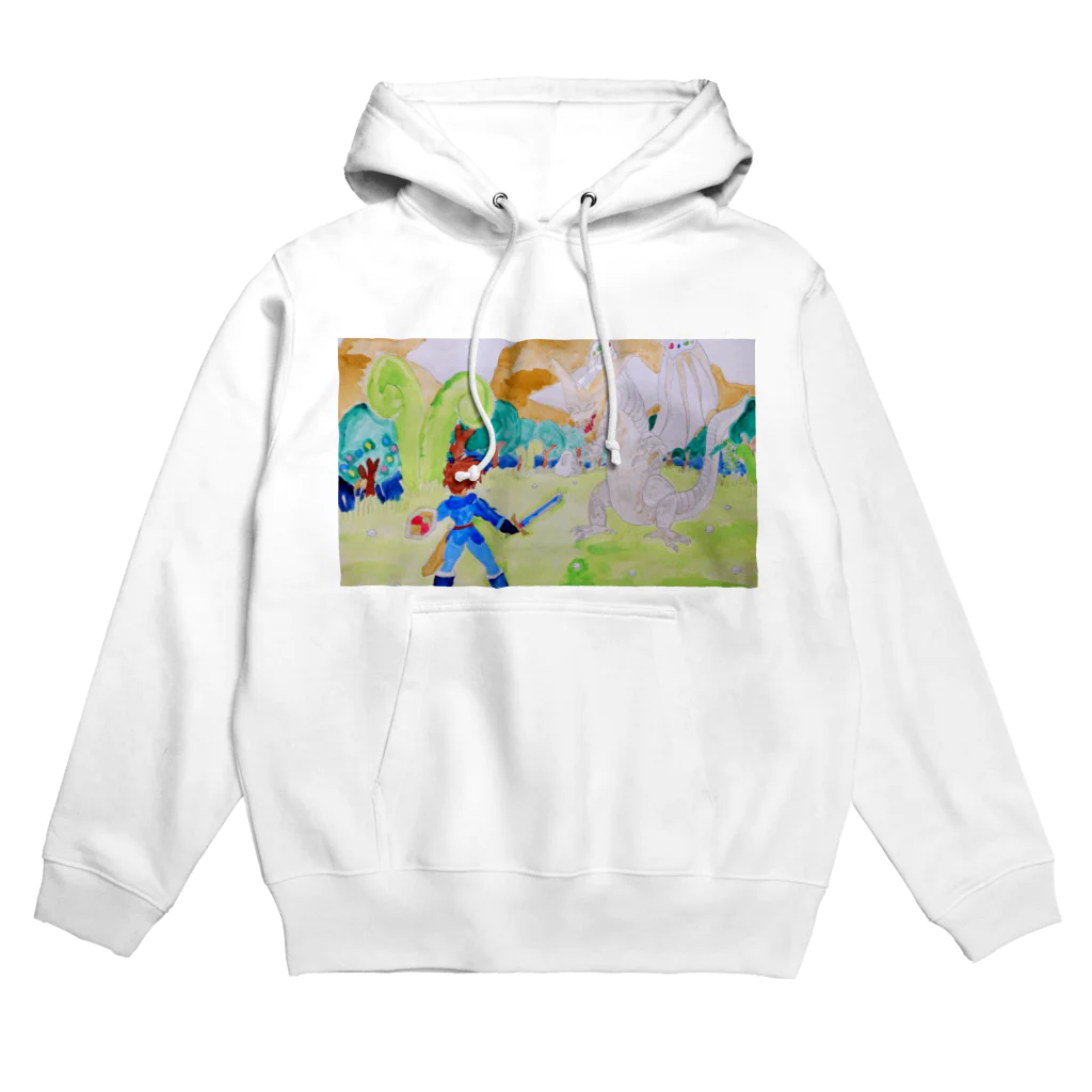 LIONの信仰的ショップの白竜との決戦 Hoodie