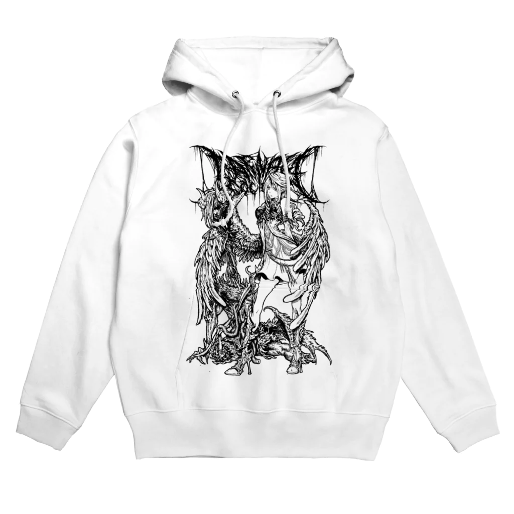 【Carnage Society】のANGEL(WHITE) Hoodie