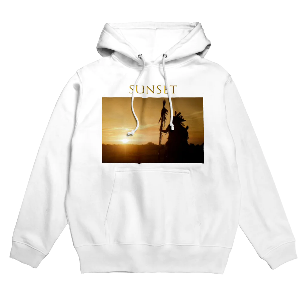 Jp_streetのインディアンsunset Hoodie