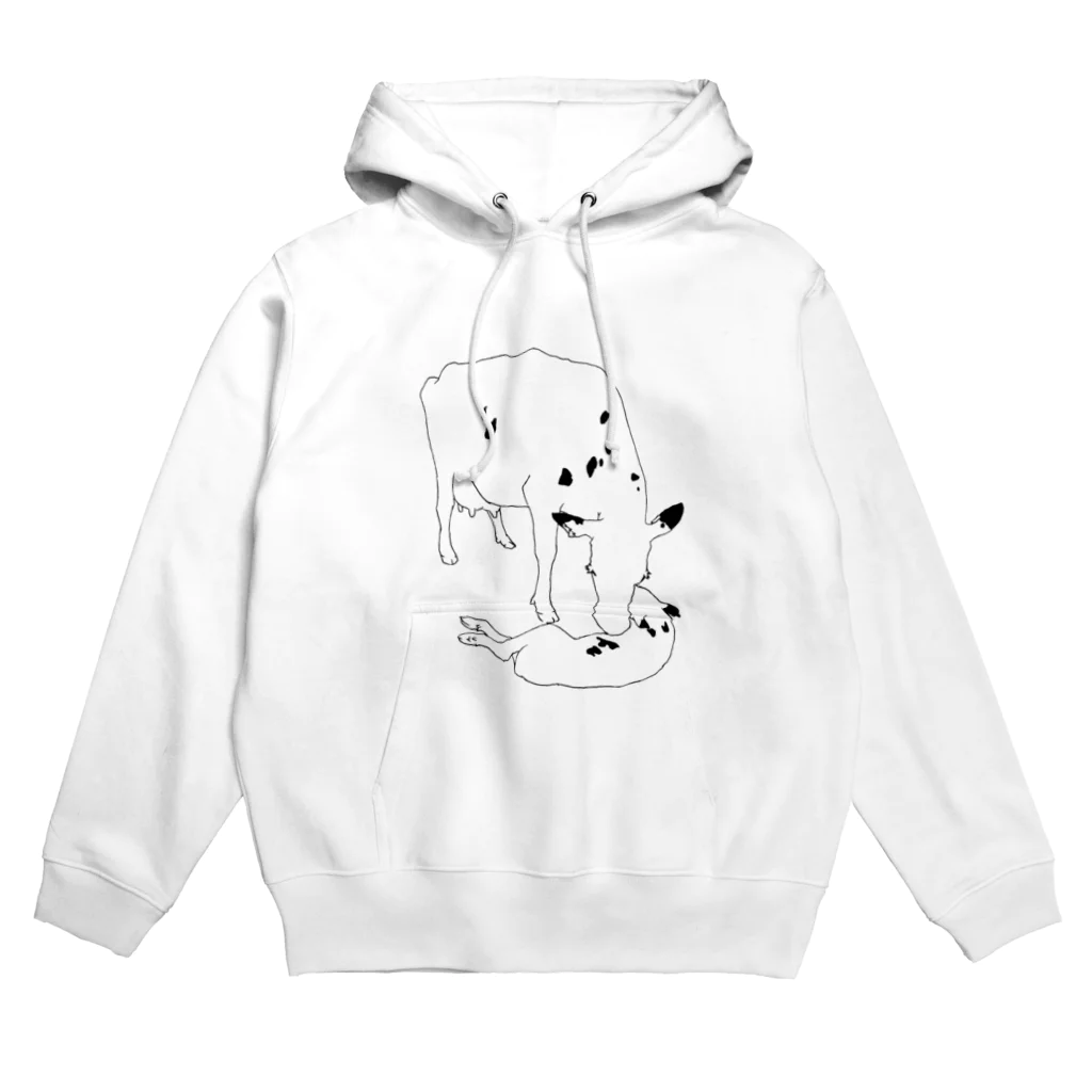 Hakuのお母さん似 Hoodie