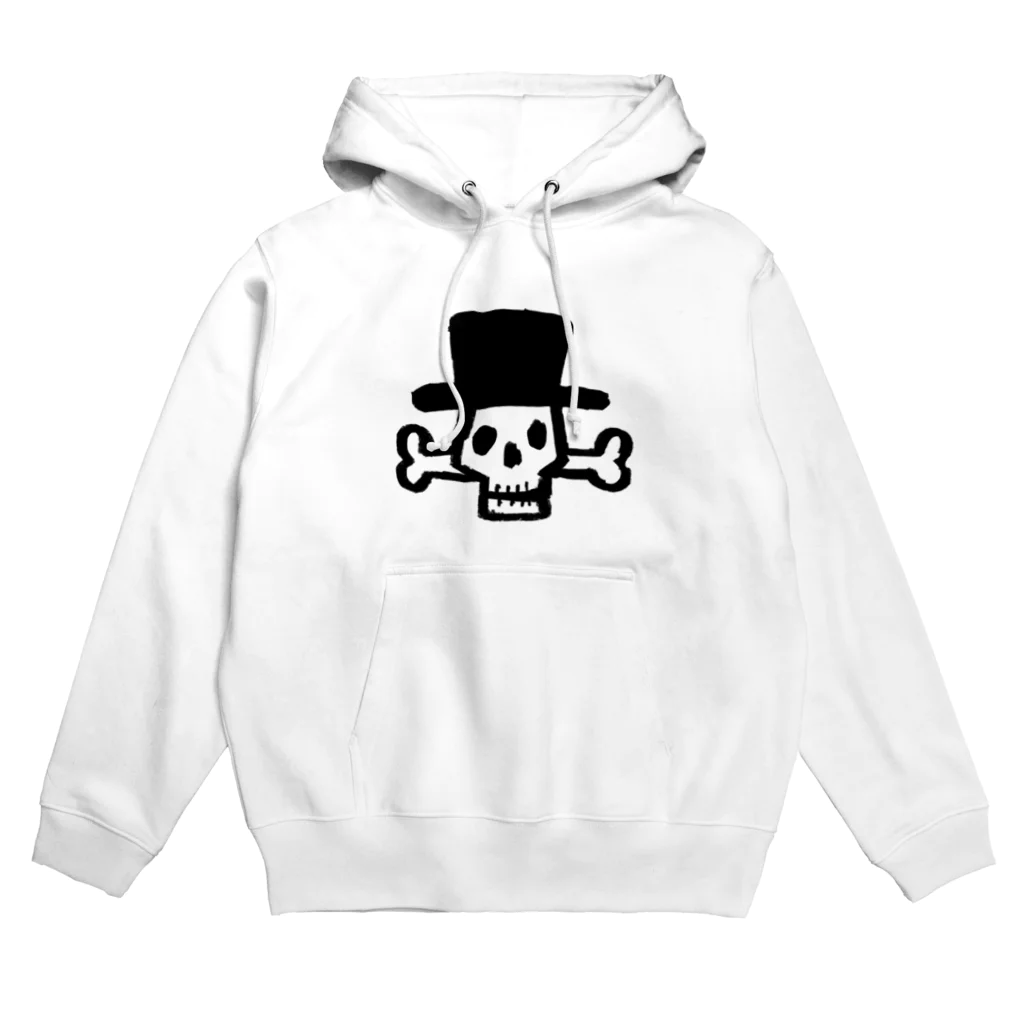 ガイコツギターのガイコツ帽子 Hoodie