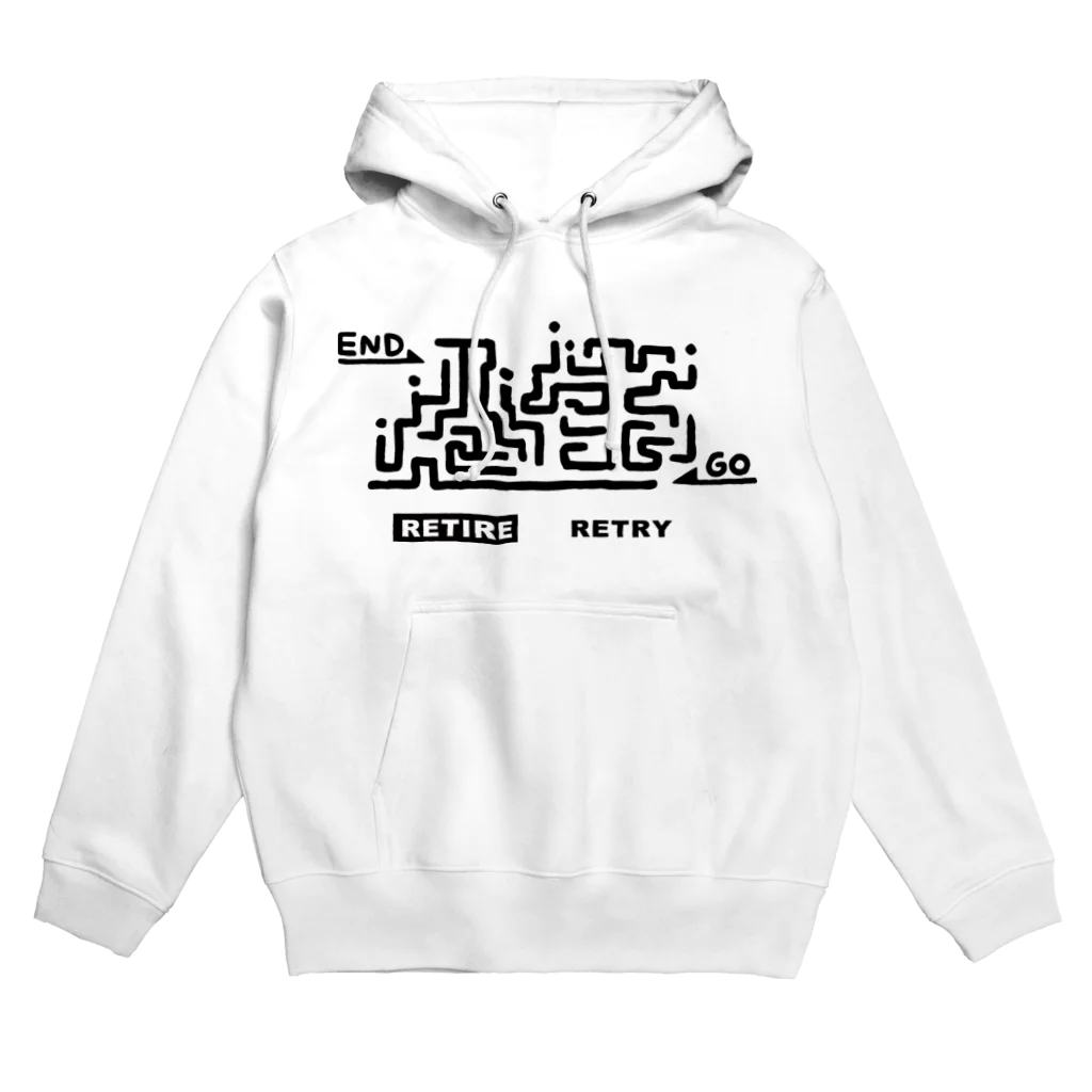 9egg9 / ふちの人生 / Parker Hoodie