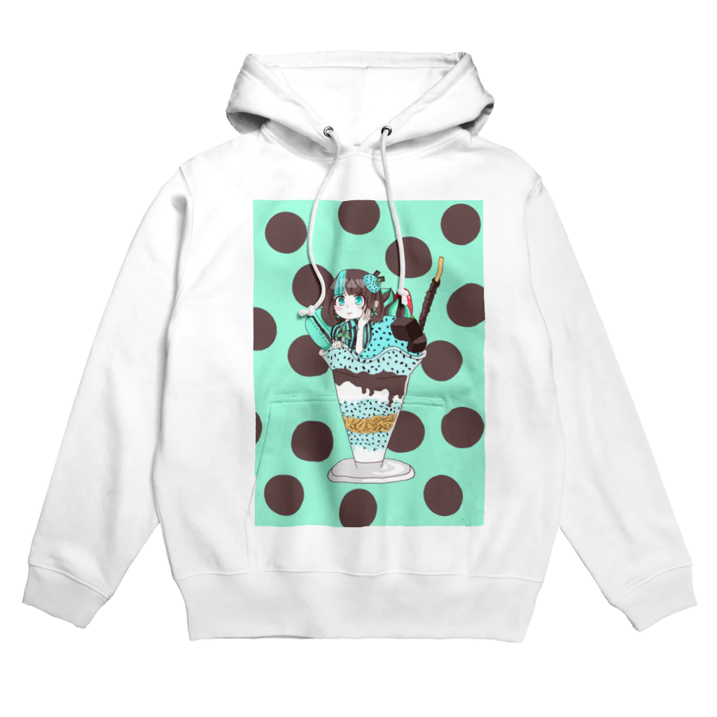 youxiaj0のチョコミント少女クッズ Hoodie