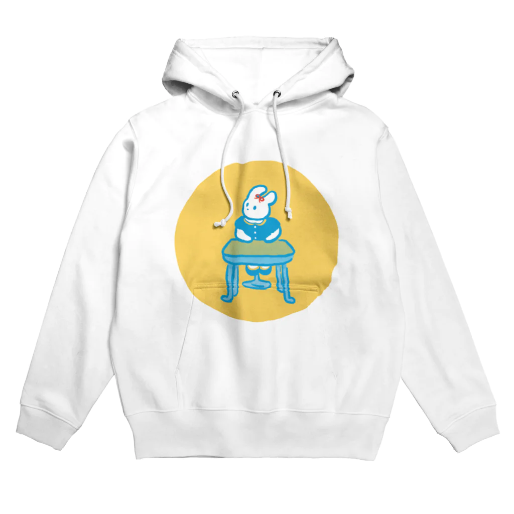 うゆうのまっしろうさちゃん Hoodie