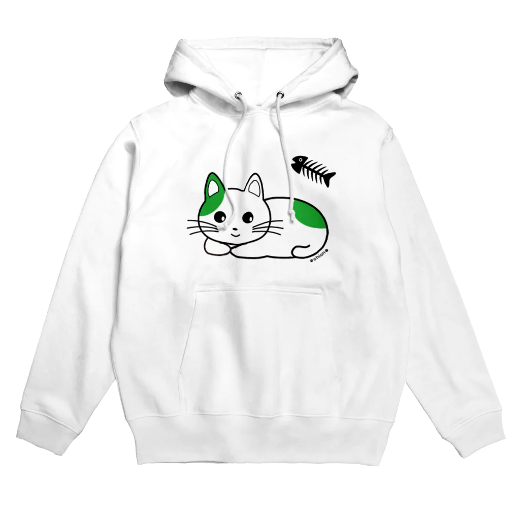 POPWORK (ポップワーク)の詩愛（しおん）猫コラボ商品　 Hoodie