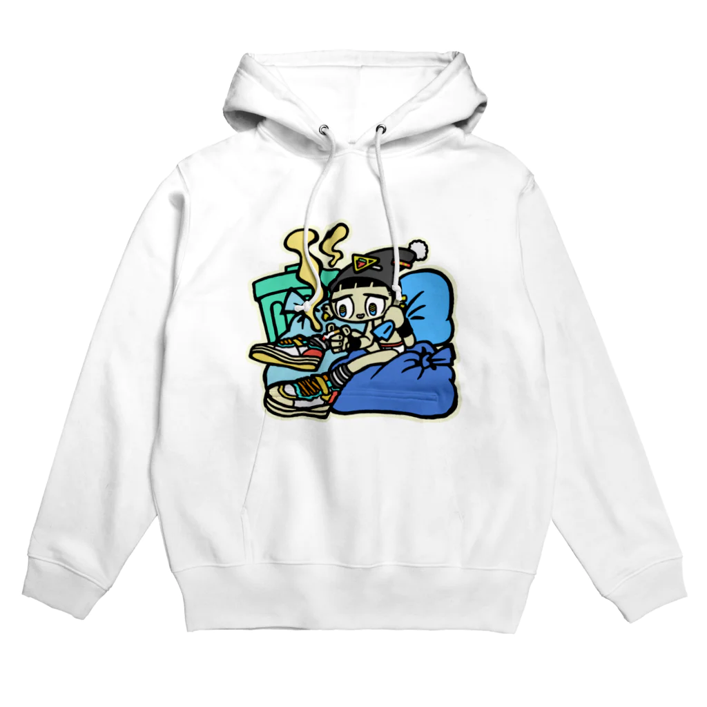 ニウハイスーカのゴミ漁りブリーフサンタ君 Hoodie