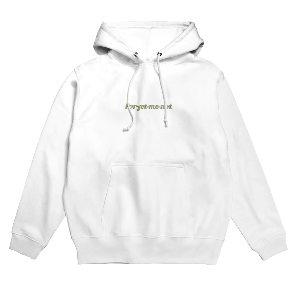 kikishopのForget-me-not(green) Hoodie